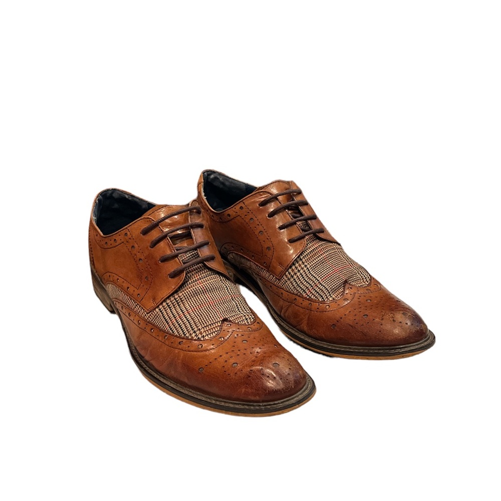 Vintage Foundry men brown shoes - Picture 3 of 8